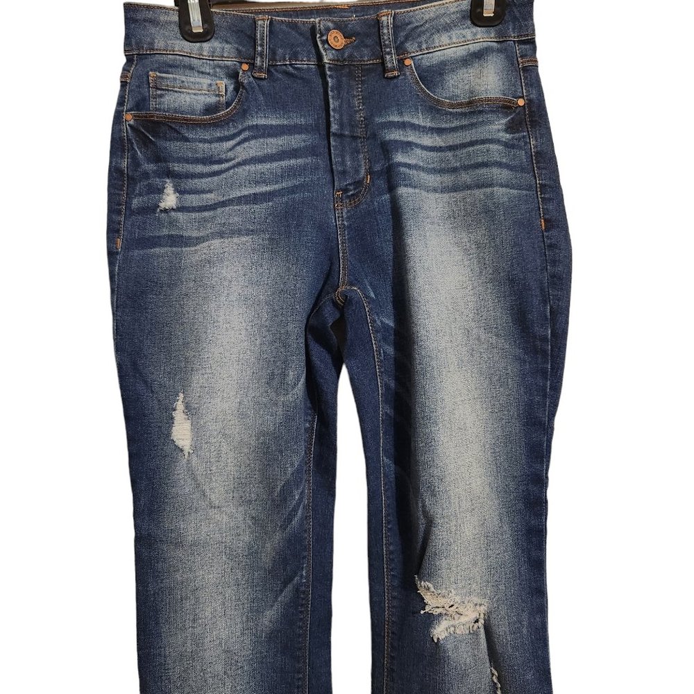 Sound/Style Jamie Crop Slim And Sleek Cropped Jeans Size 6 - Picture 5 of 9